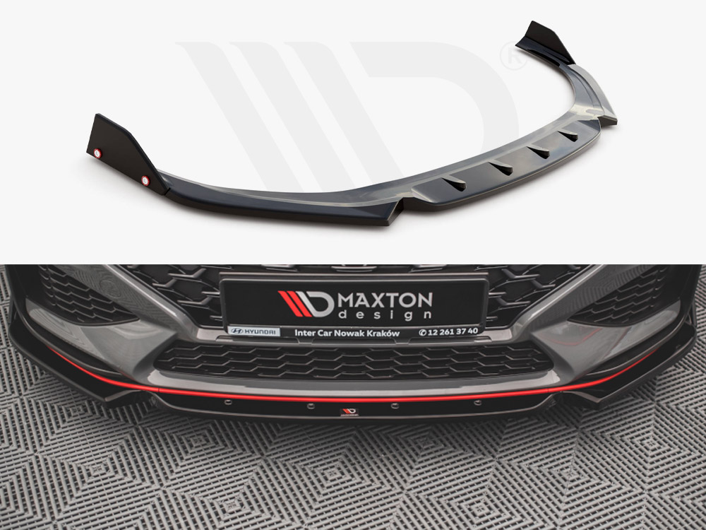 Front Splitter V 1 Flaps Hyundai I30 N Hatchback Fastback Mk 3