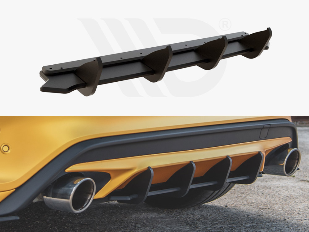 Street Pro Rear Diffuser Ford Focus St Mk Maxton Design Uk