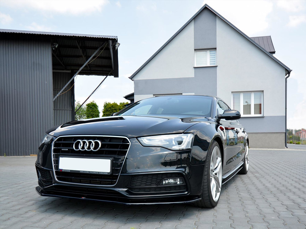 Front Splitter V Audi S A S Line T Facelift Maxton