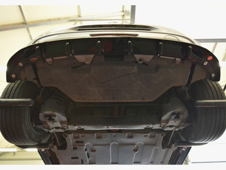 Central Rear Splitter (Vertical Bars) Opel Corsa F (Mk6)