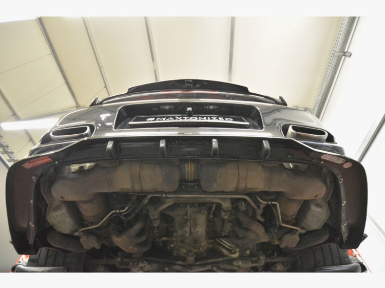 Rear Splitter (Vertical Bars) Porsche 911 Turbo 997