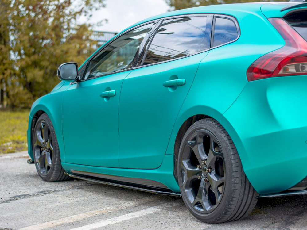 Side Skirts Diffusers Volvo V40 R-DESIGN(2012-2019) - 2 