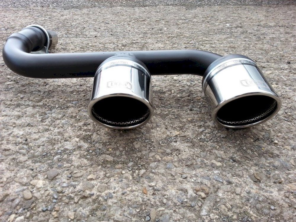 Exhaust TIPS VW Polo Mk5 (6R) Fits With Double Middle Exhaust Rear Valance - 2 