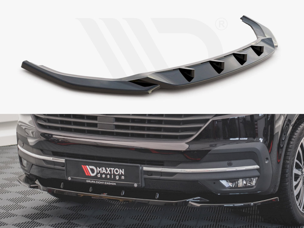 Front Splitter V.2 VW T6 Facelift (2019-) - 1 