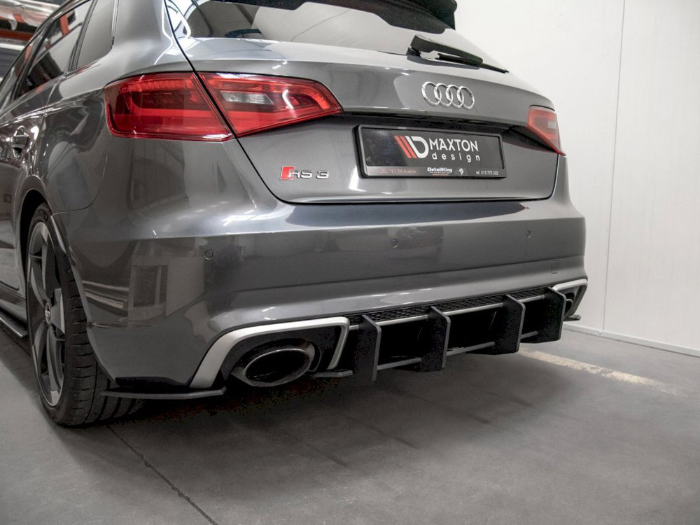 Street PRO Rear Diffuser V.2 Audi RS3 8V Sportback - Maxton Design UK