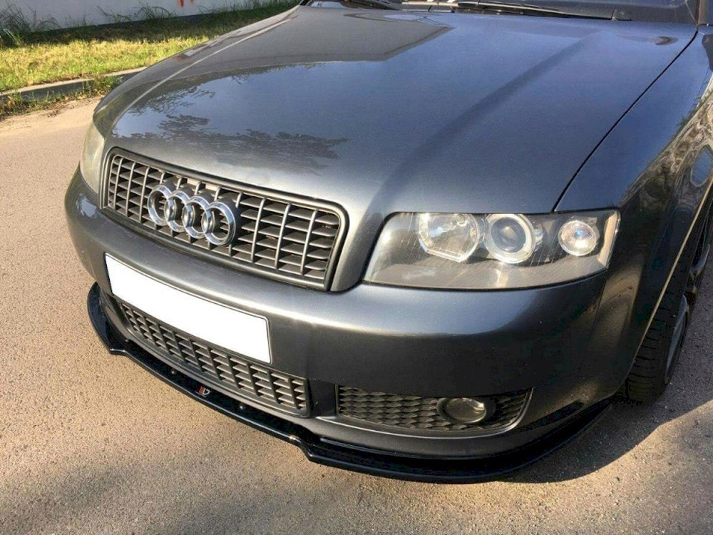 Front Splitter V.2 Audi A4 S-Line B6 - Textured - 2 