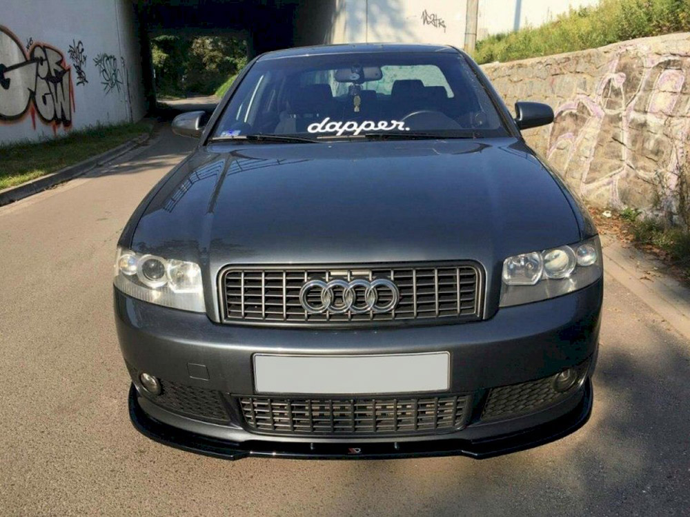 Front Splitter V.2 Audi A4 S-Line B6 - Textured - 3 