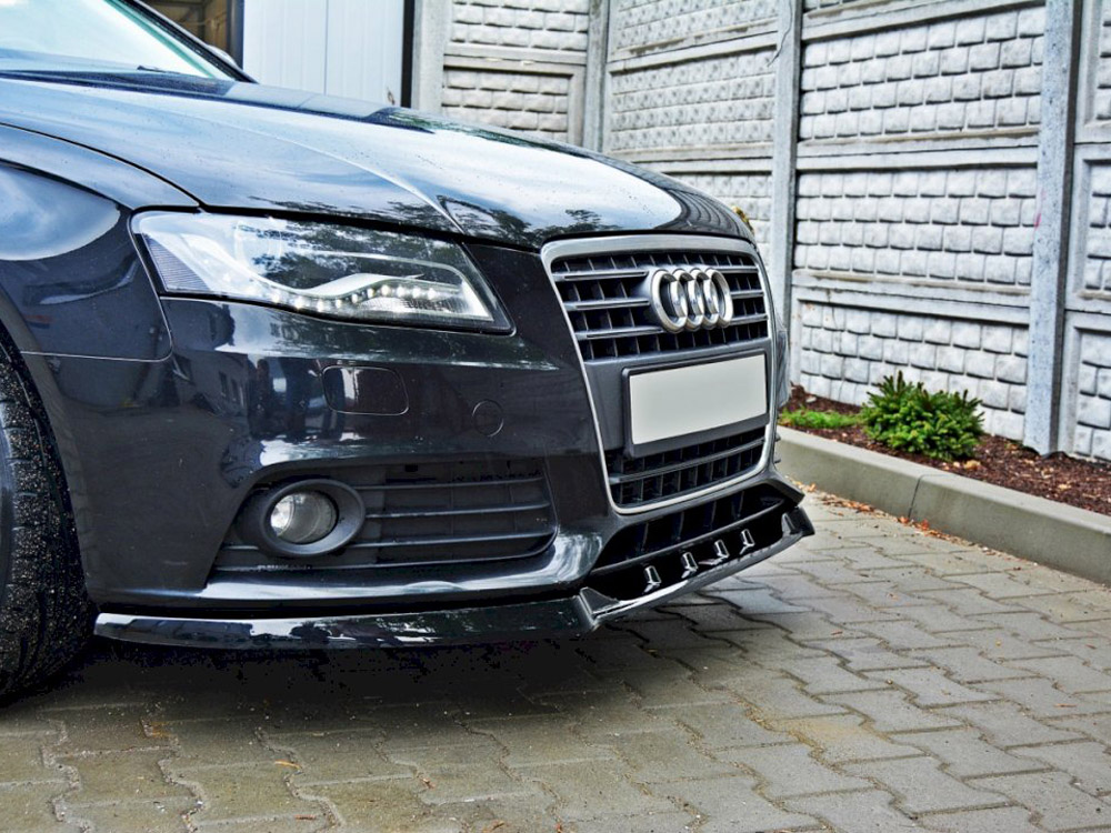 Front Splitter V.1 Audi A4 B8 - Carbon Look - 2 