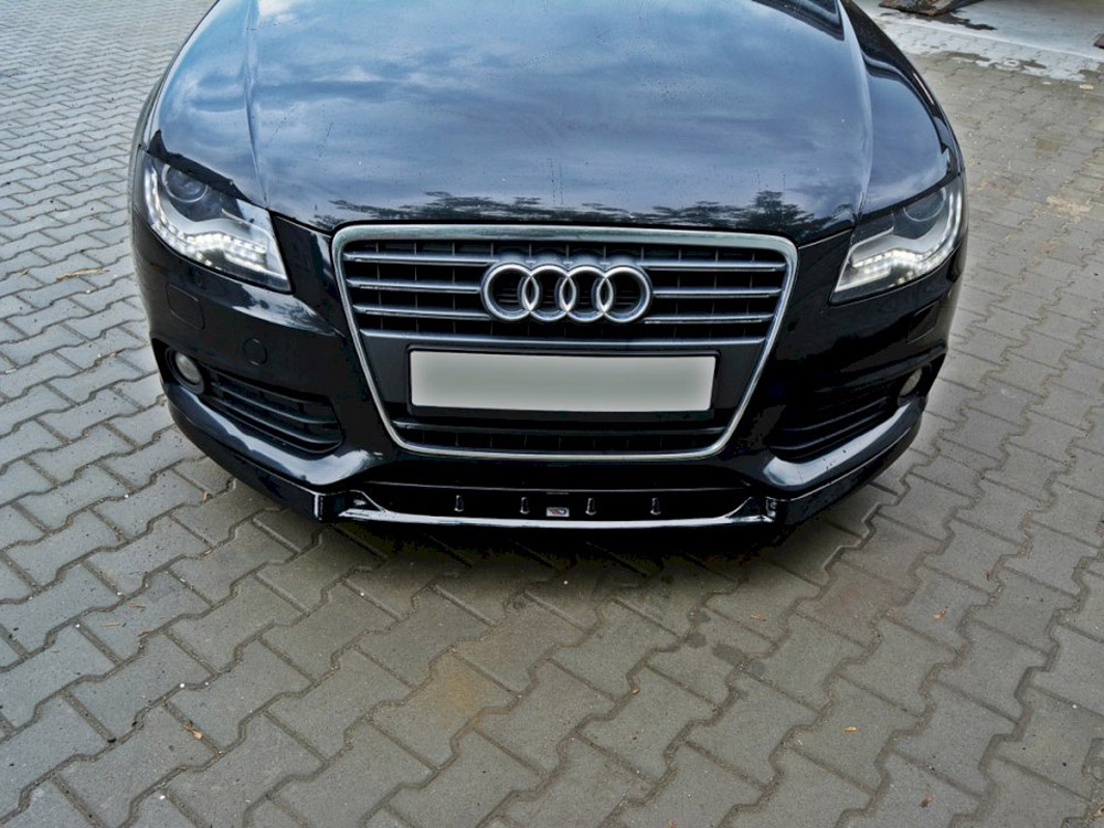 Front Splitter V.1 Audi A4 B8 - Carbon Look - 3 