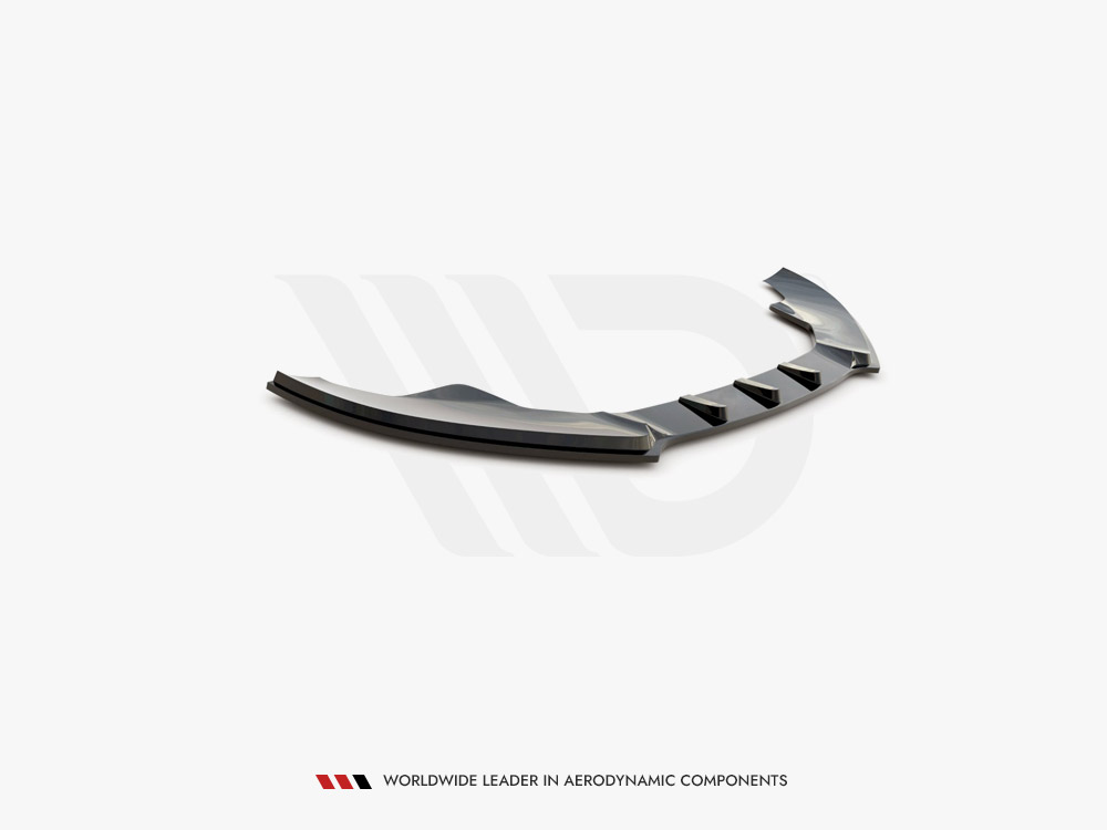 Front Splitter V.1 Audi S4 / A4 S-Line B8 - Textured - 4 