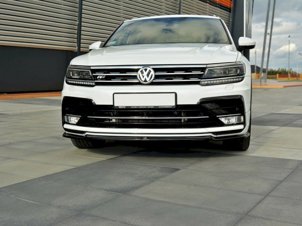 Front Splitter V.1 VW Tiguan MK 2 R-line (2015-2019) - 3 