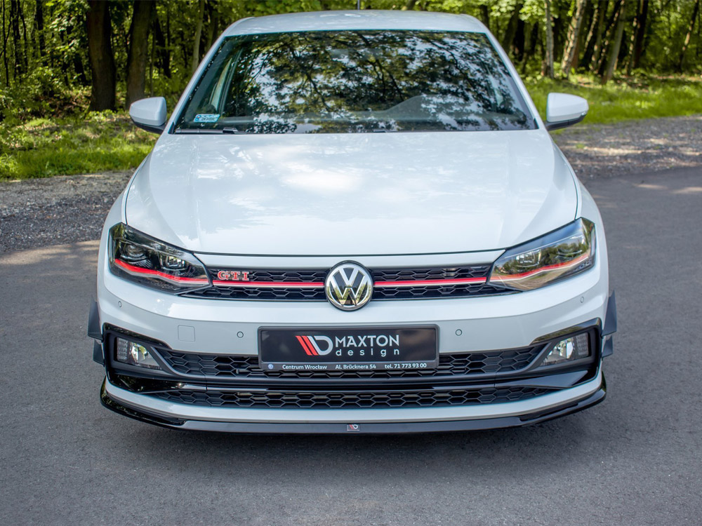 Front Splitter V.3 Volkswagen Polo GTI / R-Line Mk6 - 2 