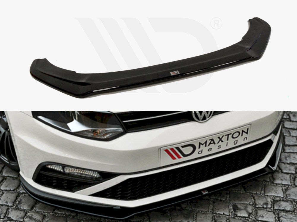 Front Splitter V.2 Volkswagen Polo GTI Mk5 Facelift - 1 