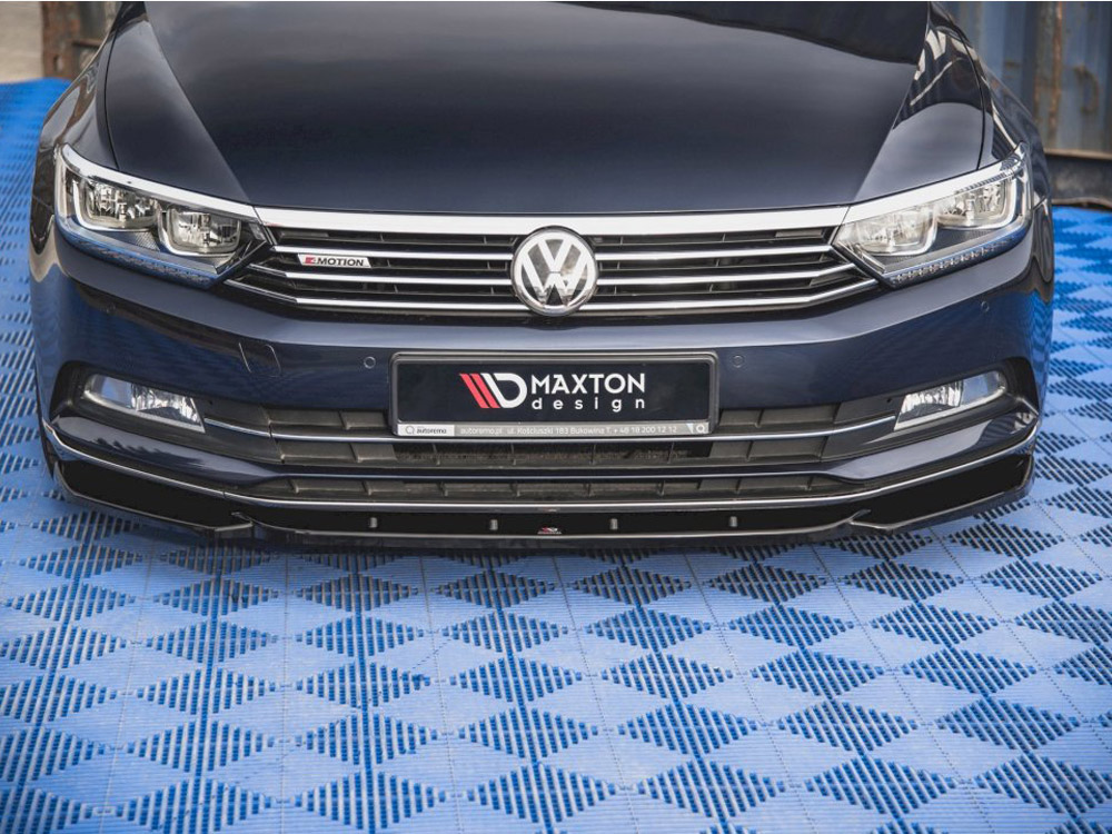 Front Splitter V.1 VW Passat B8 (2014-2019) - Carbon Look - 3 