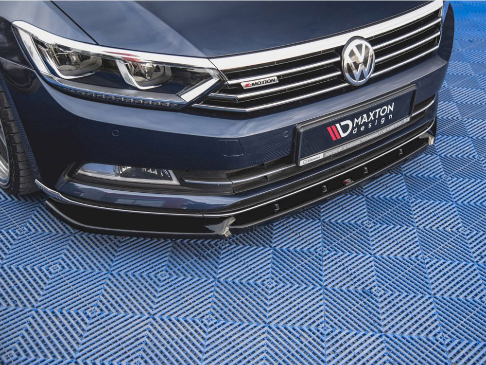 Front Splitter V.2 Volkswagen Passat B8 - Carbon Look - 4 