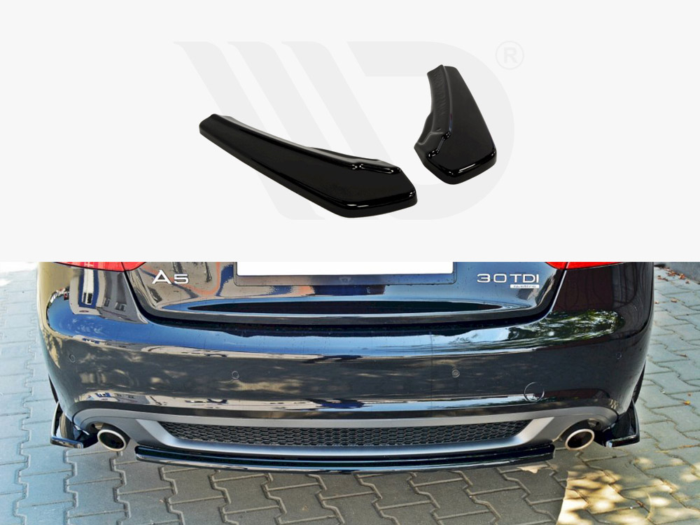 Rear Side Splitters Audi A5 S-Line 8T Coupe - 1 