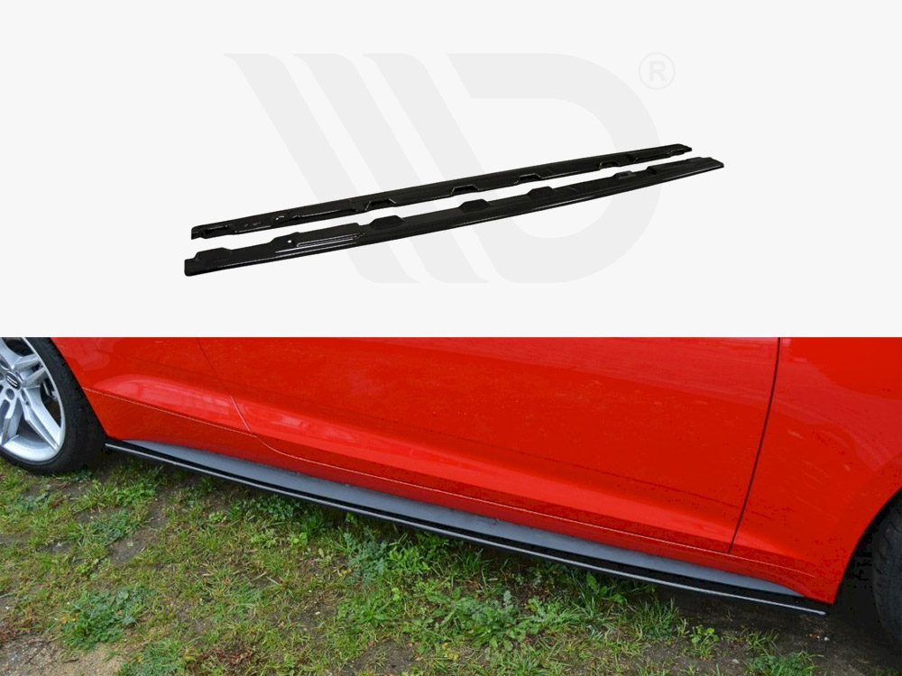 Side Skirts Diffusers Audi A5 S-Line / S5 F5 Coupe - 1 