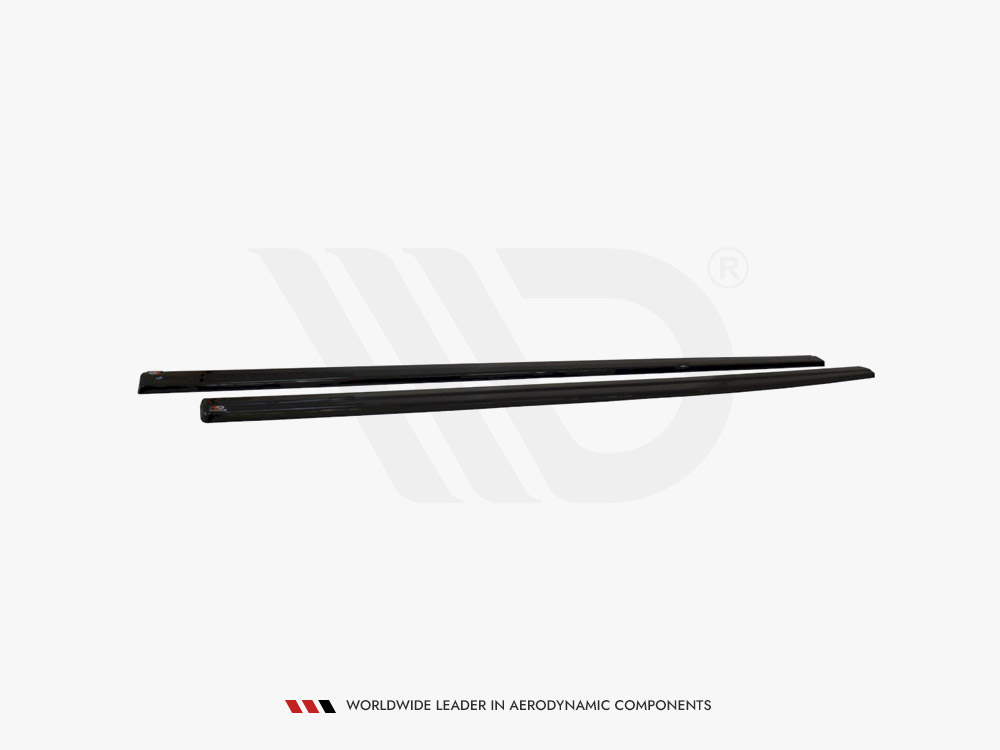 Side Skirts Diffusers Audi RS5 F5 Coupe - Textured - 4 