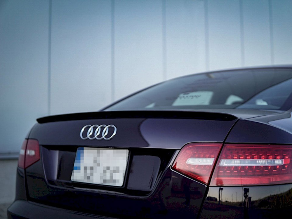 Spoiler CAP Audi A6 S-Line C6 FL Sedan - 3 