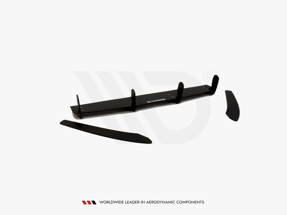 Audi A6 C7 S-line Avant (2.0 TDI) Rear Diffuser & Rear Side Splitters (2011-2014) - 3 