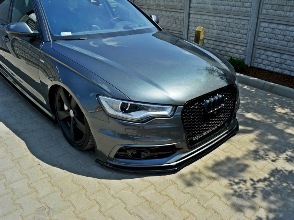 Front Splitter V.1 Audi S6 / A6 C7 S-Line (2011-2014) - 2 