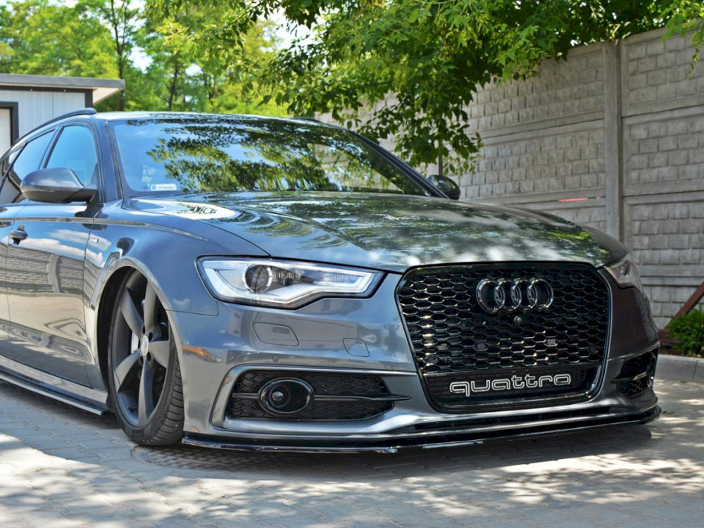 Front Splitter V.1 Audi S6 / A6 C7 S-Line (2011-2014) - 3 