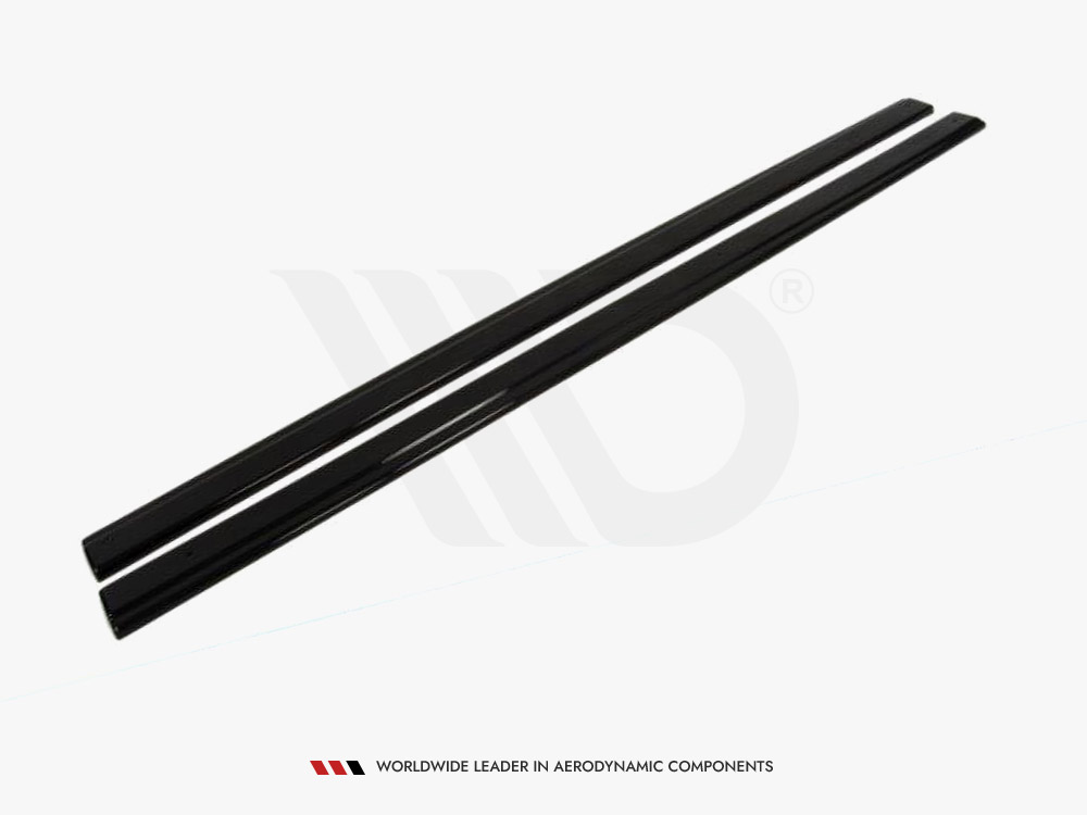 Side Skirts Diffusers V.1 VW Golf R / R-Line Mk7 - Carbon Look - 5 