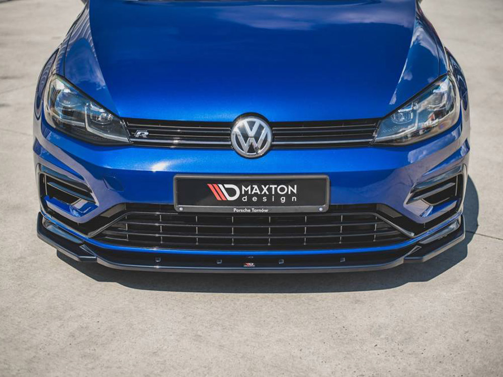 Front Splitter V.9 VW Golf 7 R / R-Line Facelift - 2 