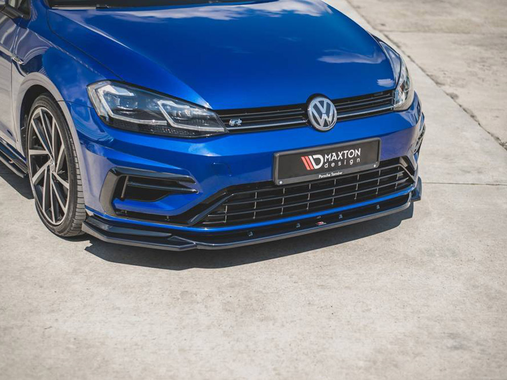 Front Splitter V.9 VW Golf 7 R / R-Line Facelift - 4 