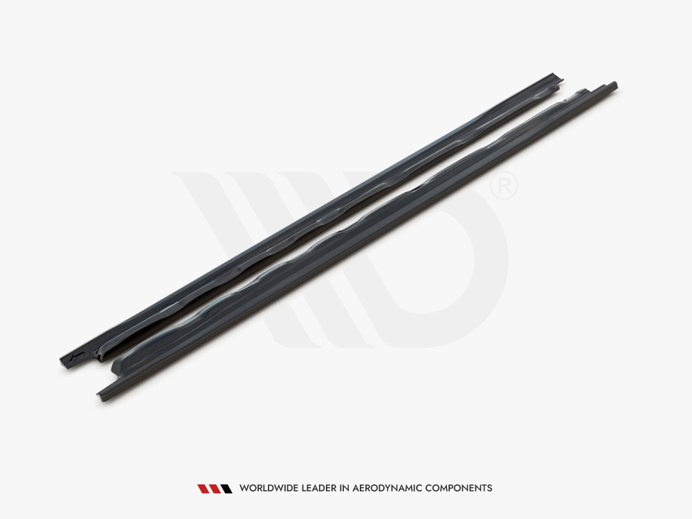 Side Skirts Diffusers V1 VW Golf MK8 (2020-) - Carbon Look - 5 