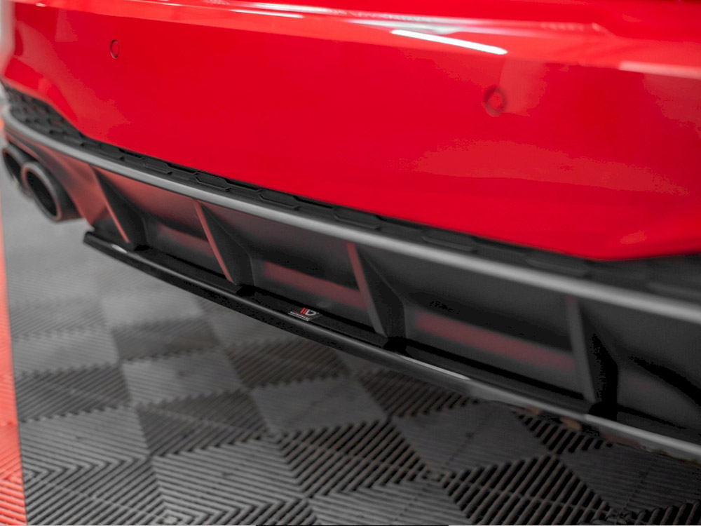 Central Rear Splitter Audi A7 C8 S-Line (2017-) - 3 