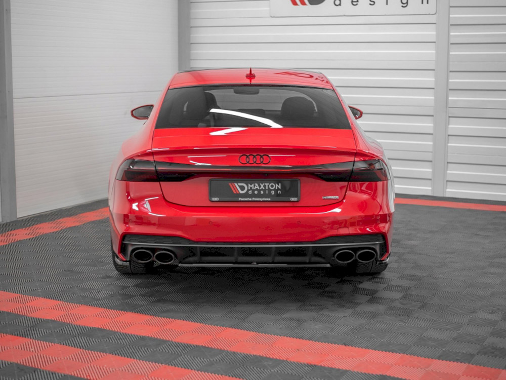 Central Rear Splitter Audi A7 C8 S-Line (2017-) - 2 