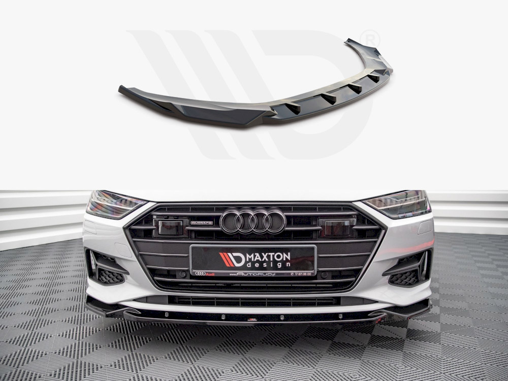 Front Splitter V2 Audi A7 C8 (2018-) - 1 