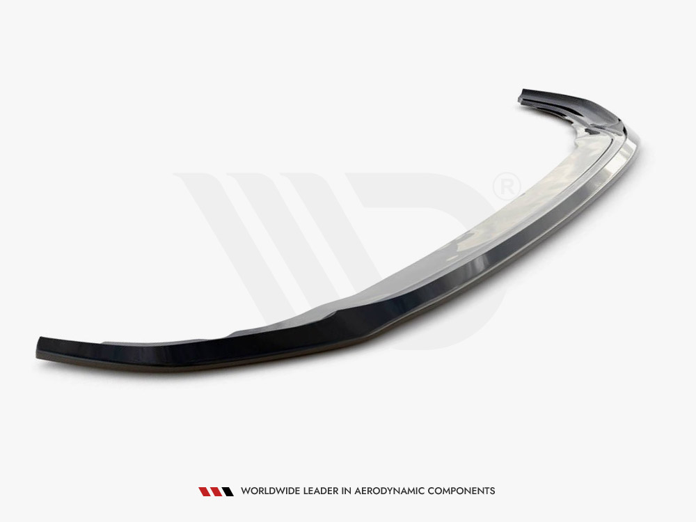 Front Splitter V.5 VW Golf R Mk8 - Textured - 4 