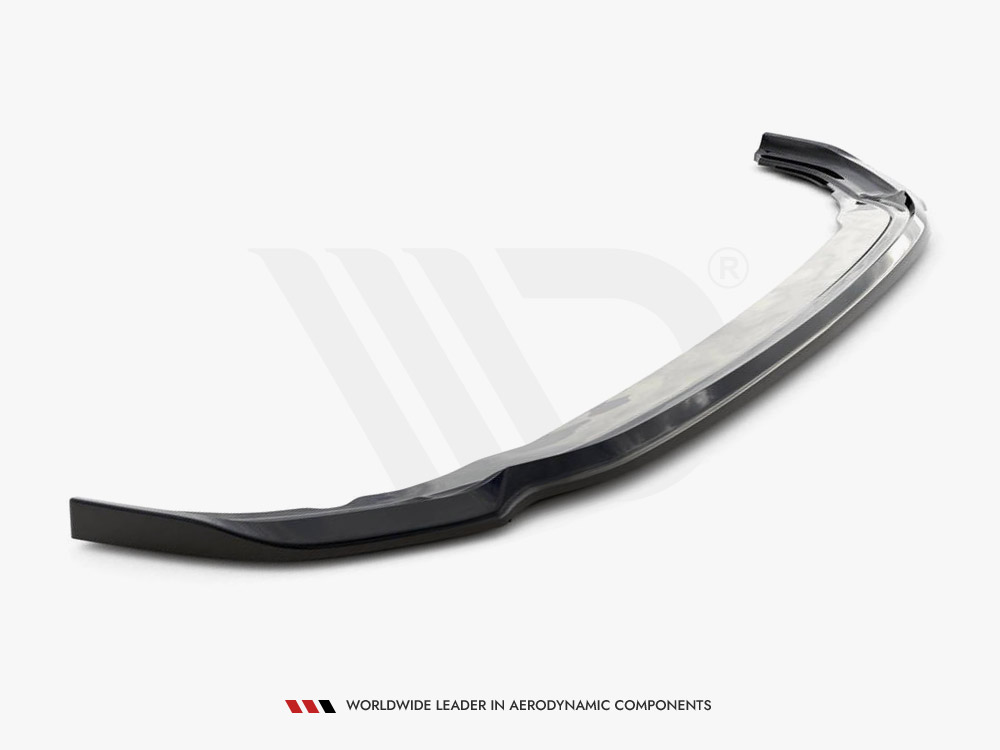 Front Splitter V.6 VW Golf R Mk8 - Textured - 4 