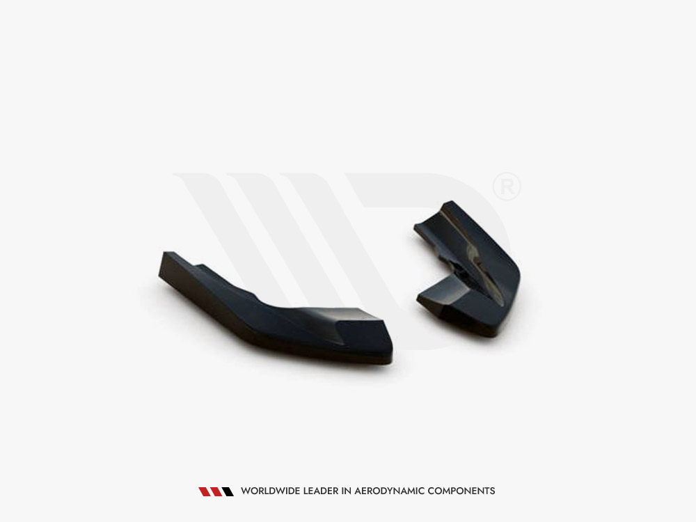 Rear Side Splitters V.2 VW Golf R Mk8 - Carbon Look - 4 