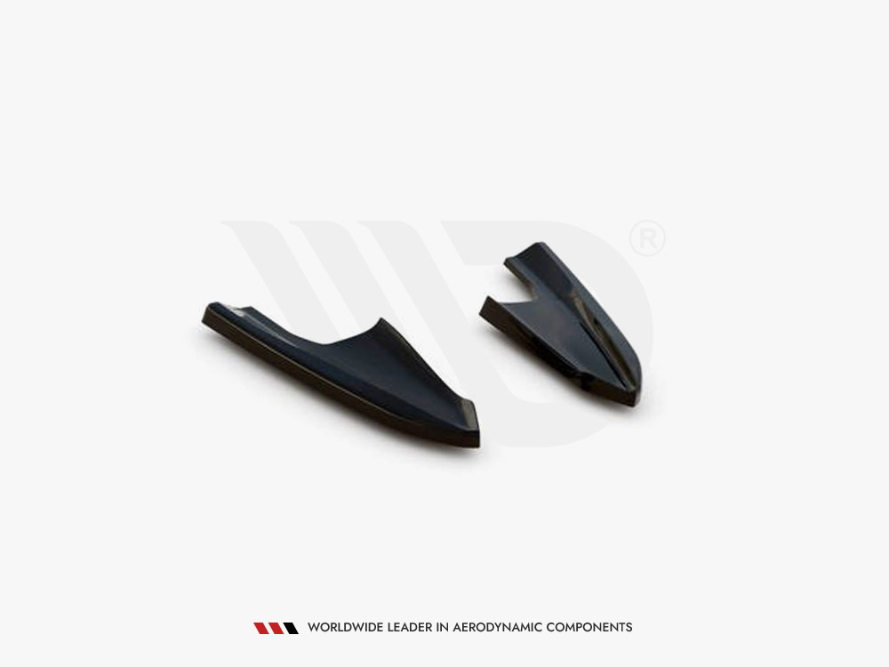 Rear Side Splitters V.3 VW Golf R Mk8 - Textured - 4 