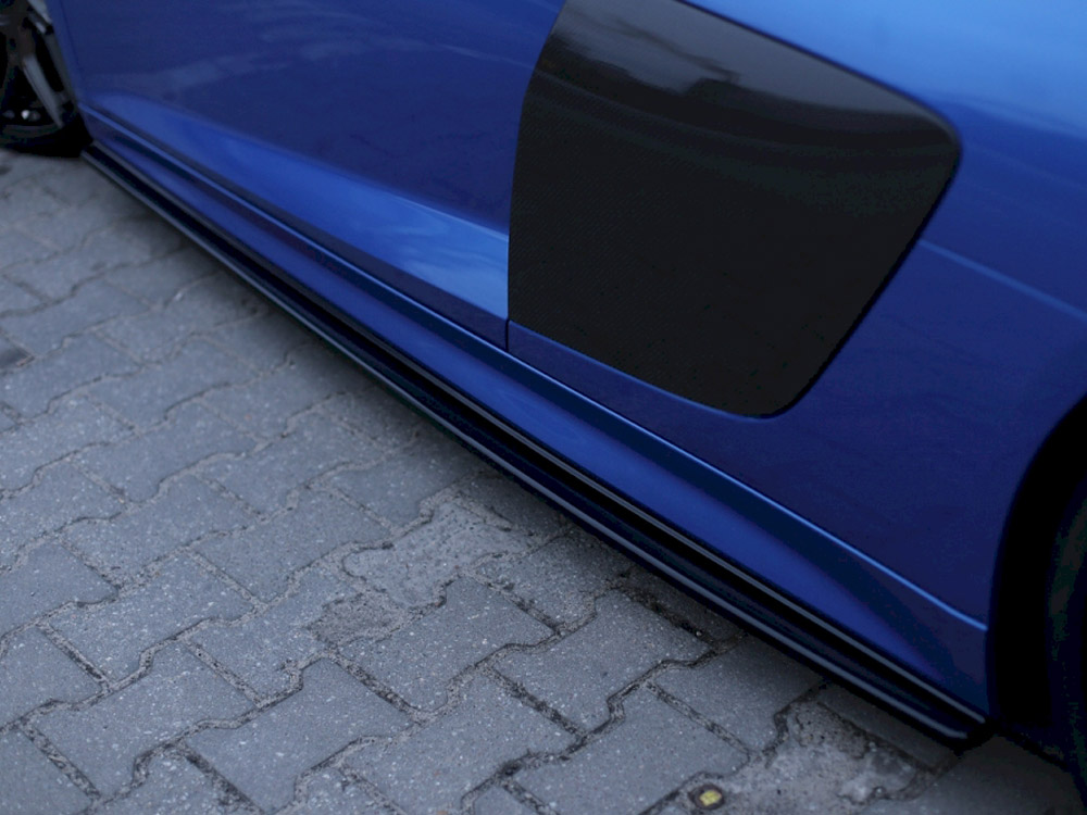 Side Skirts Diffusers Audi R8 Mk2 - Textured - 3 