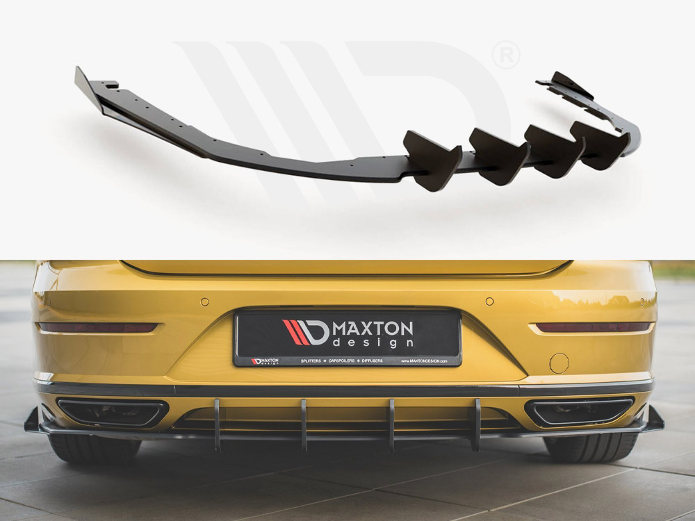 Street PRO Rear Diffuser + Flaps VW Arteon R-Line - 1 