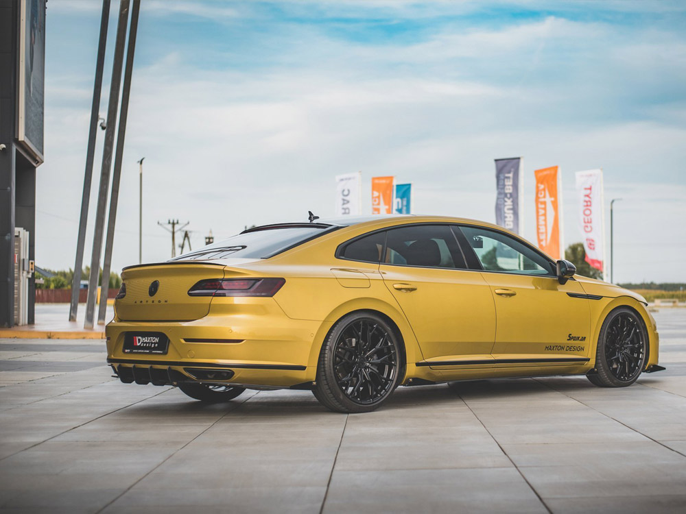 Street PRO Rear Diffuser + Flaps VW Arteon R-Line - 2 