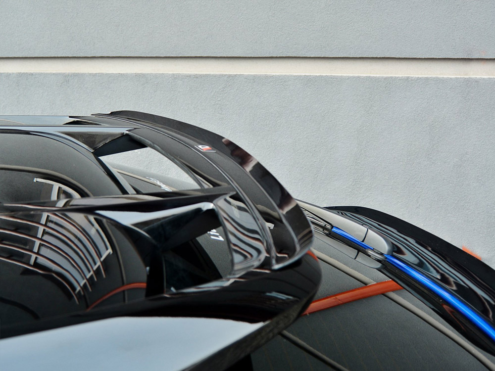 Roof Spoiler Extension CAP Toyota C-HR (2016-UP) - Carbon Look - 4 