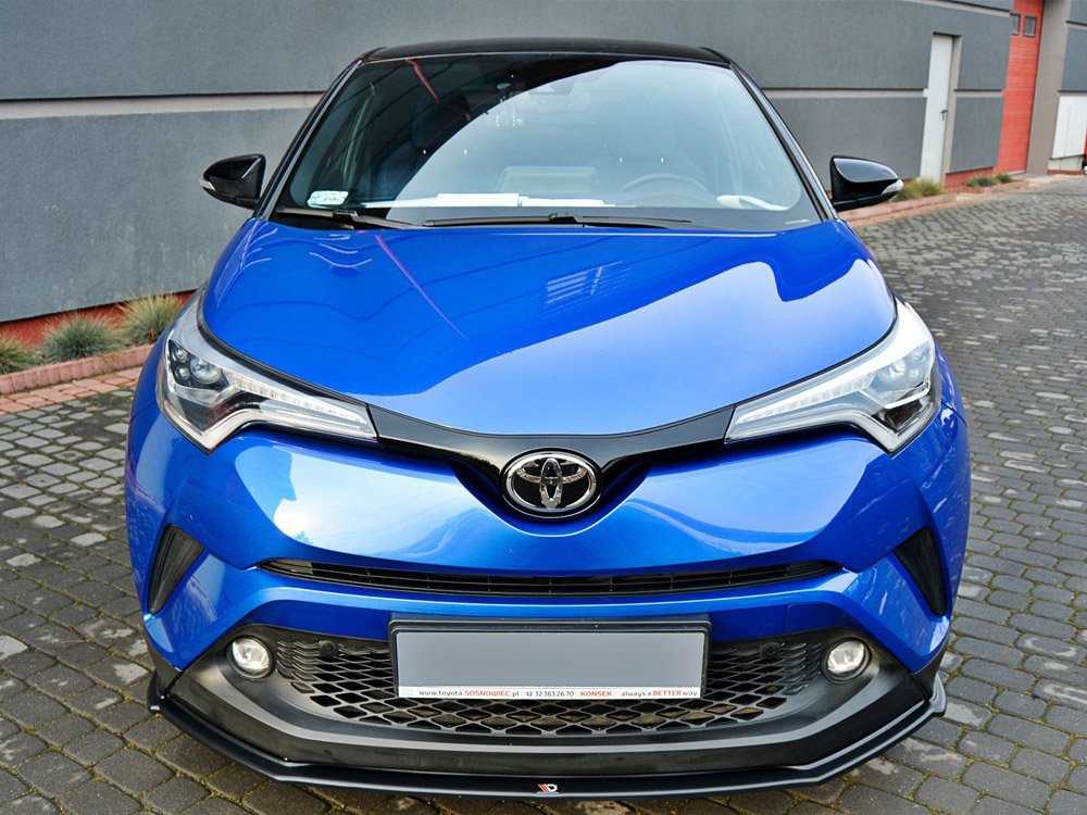 Front Splitter Toyota C-HR (2016-UP) - Textured - 2 