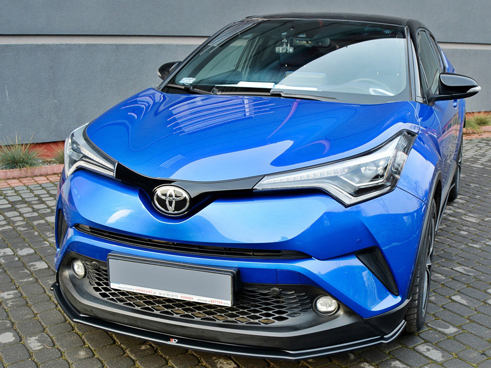 Front Splitter Toyota C-HR (2016-UP) - Textured - 4 