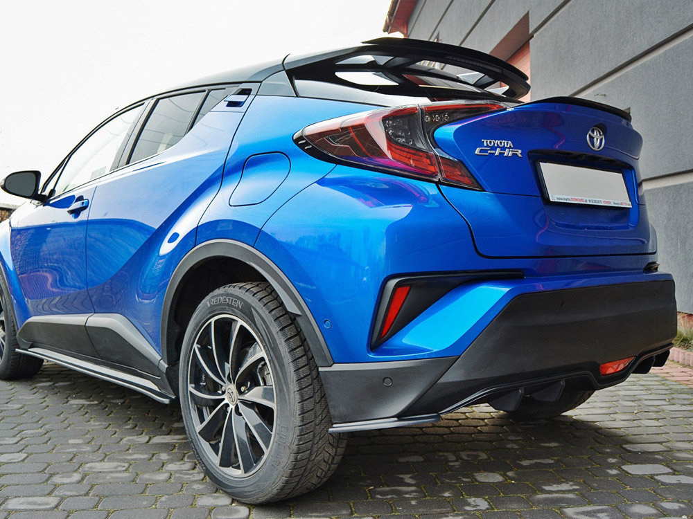 Rear Side Splitters Toyota C-HR - 2 