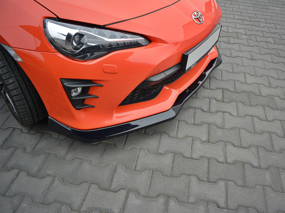 Front Splitter V.1 Toyota GT86 Facelift (2017-UP) - Carbon Look - 2 