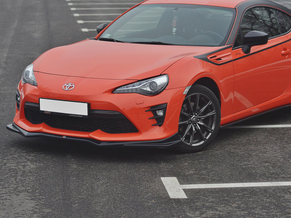 Front Splitter V 2 Toyota Gt86 Facelift 17 Up Maxton Design Uk