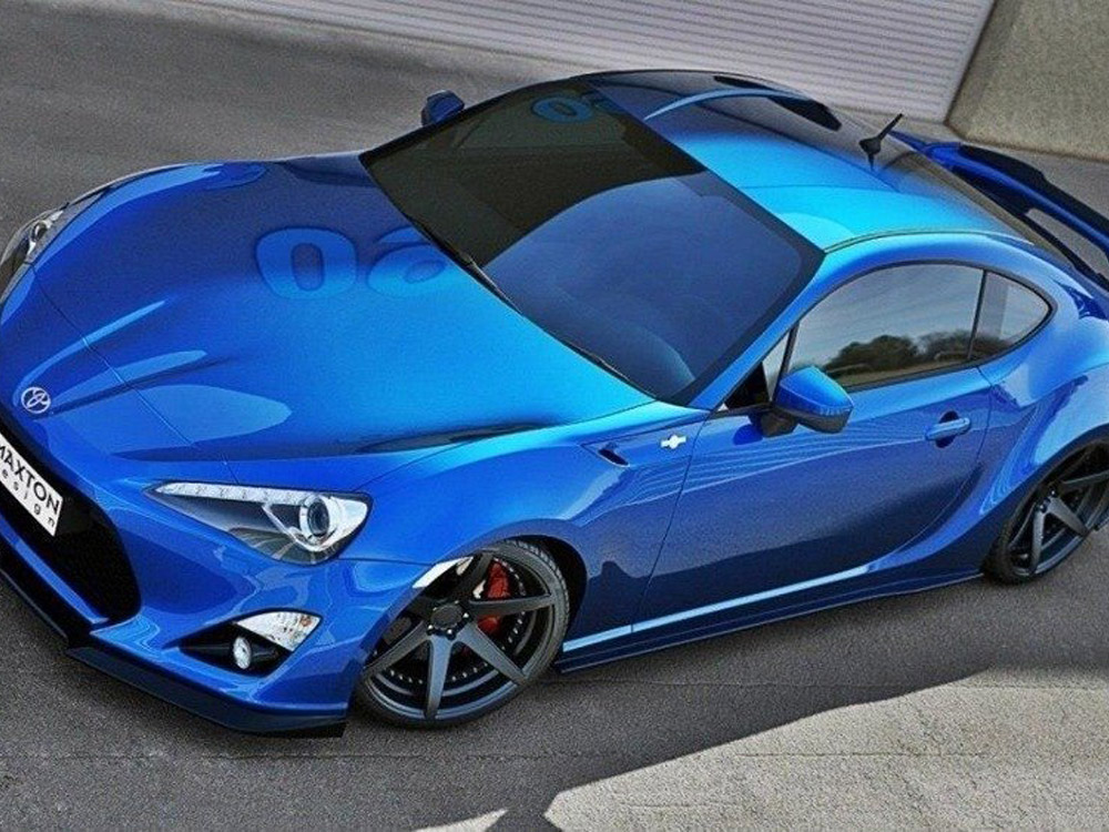 Side Skirts Splitters Toyota GT86 Facelift (2012-2016) - Carbon Look - 3 