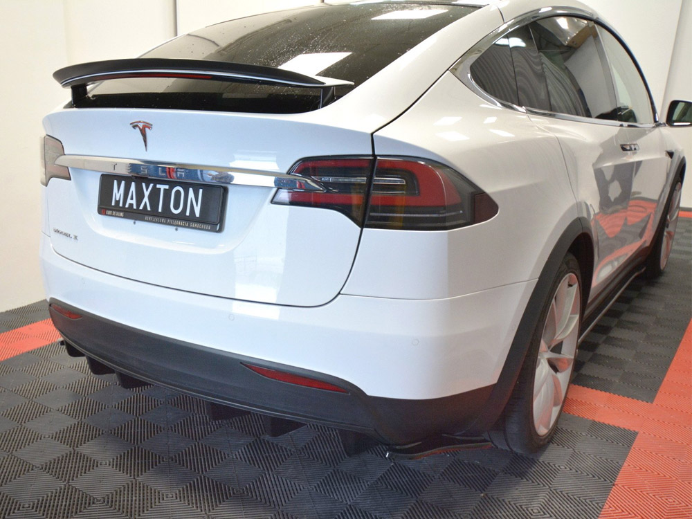 Rear Diffuser Tesla Model X (2015-) - 2 