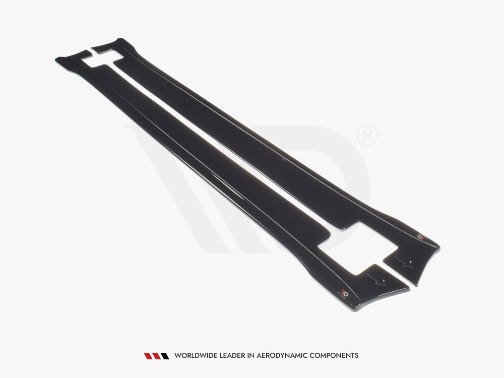 Side Skirts Diffusers V.2 Tesla Model X (2015-) - 4 