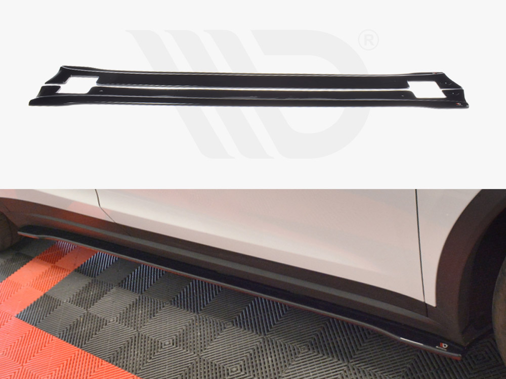 Side Skirts Diffusers V.2 Tesla Model X (2015-) - 1 